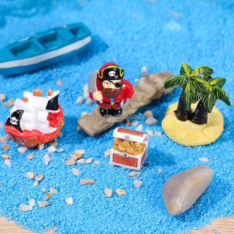 Pirate Theme Micro Landscape Nautical Decor