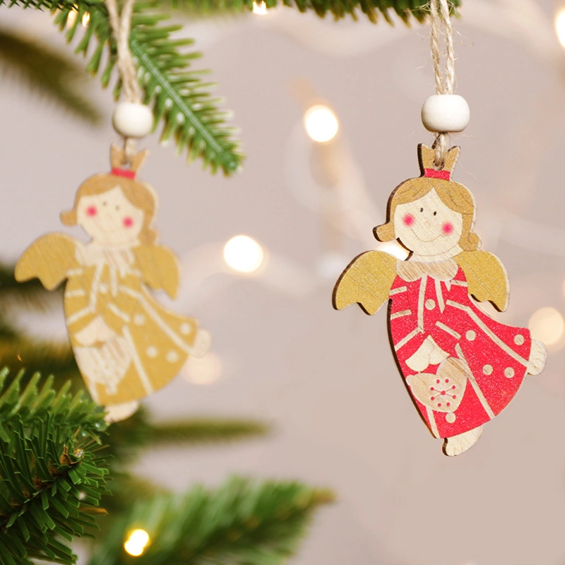 Chritmas Santa Snowman Hanging Crafts Tree Pendants Decoration for Home